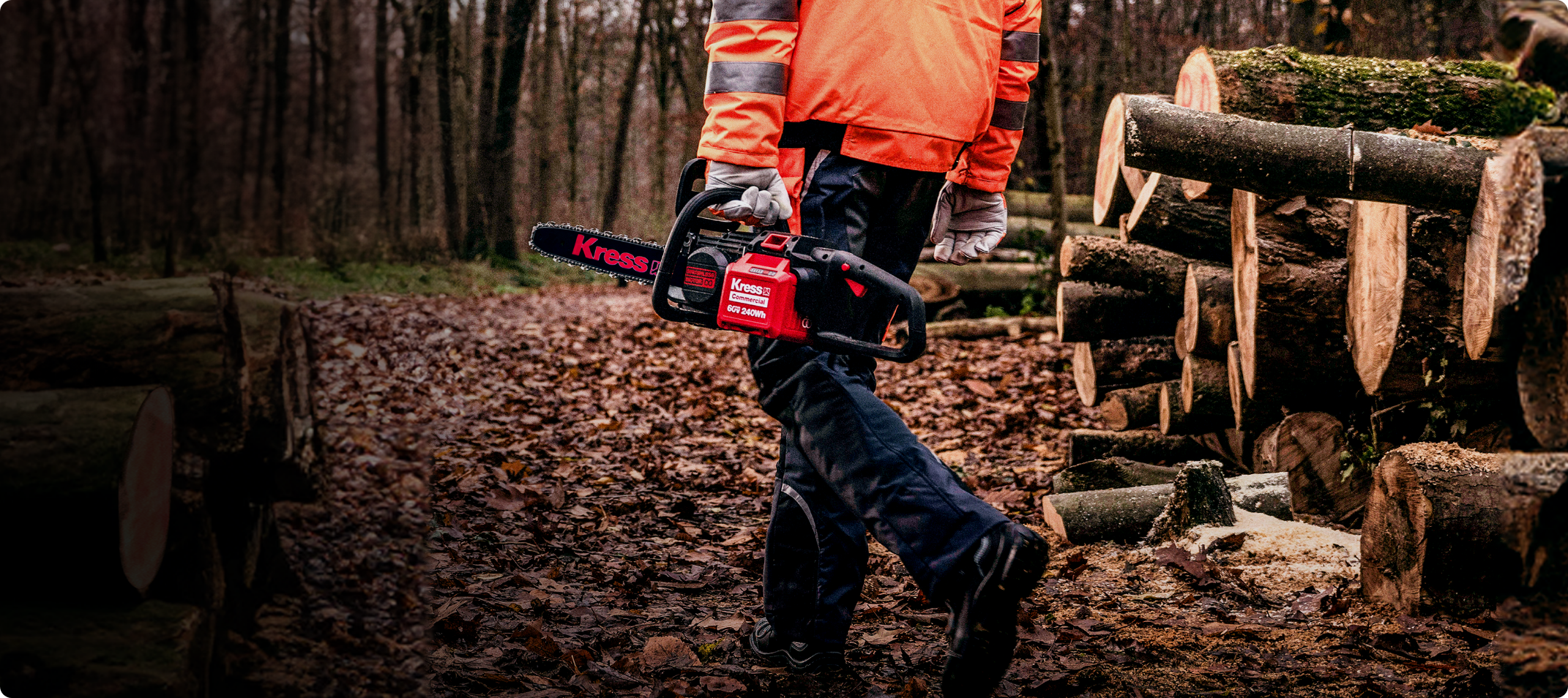 Commercial-grade 60 V chainsaw | Kress